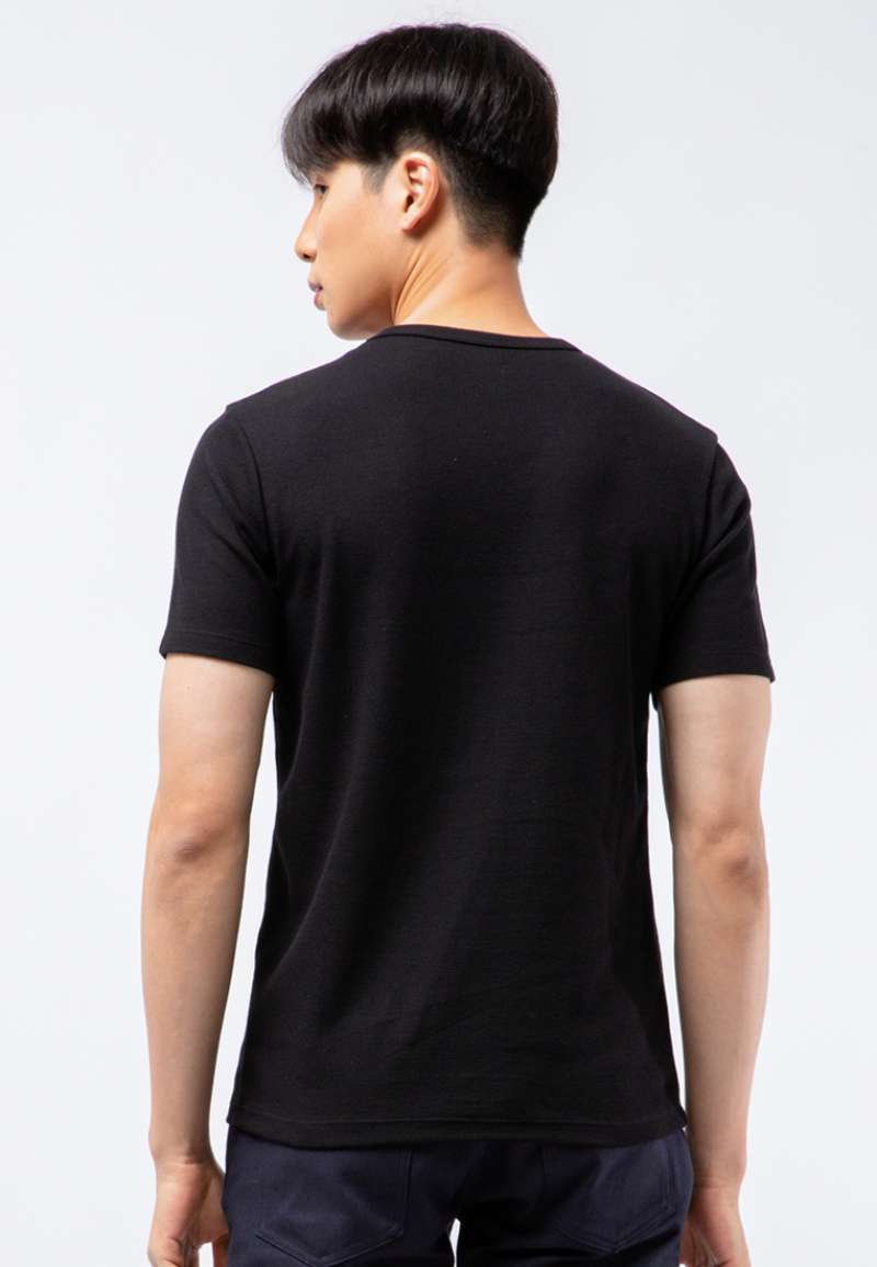 Executive Round Neck Waffle T-shirt 