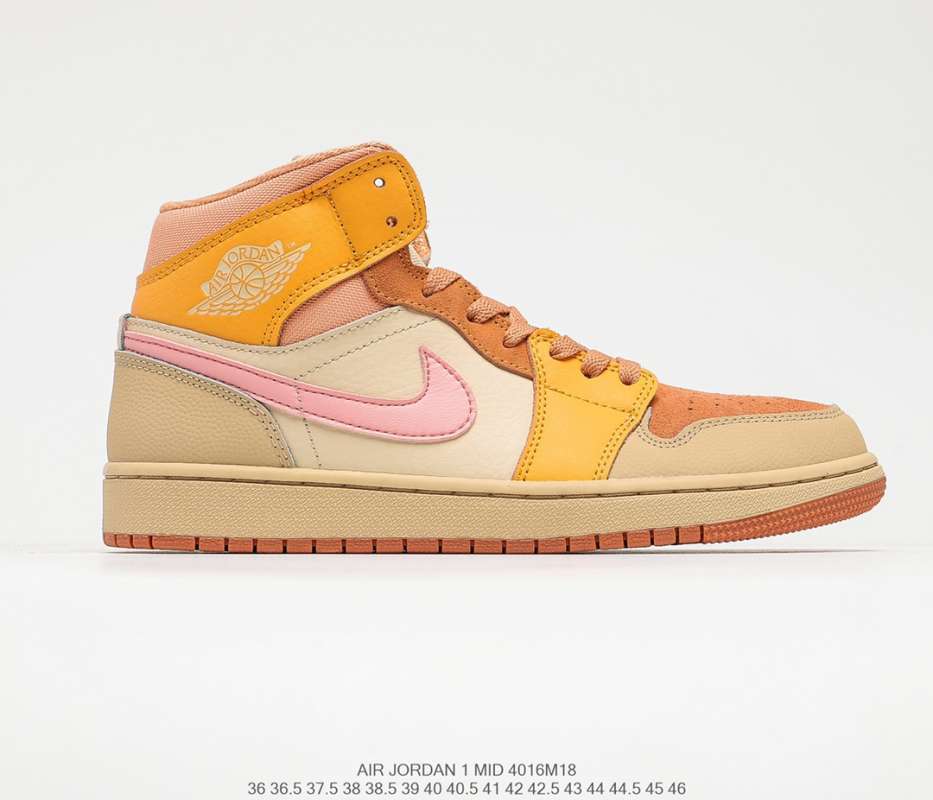 NIKE AIR JORDAN 1 mid apricot orange 