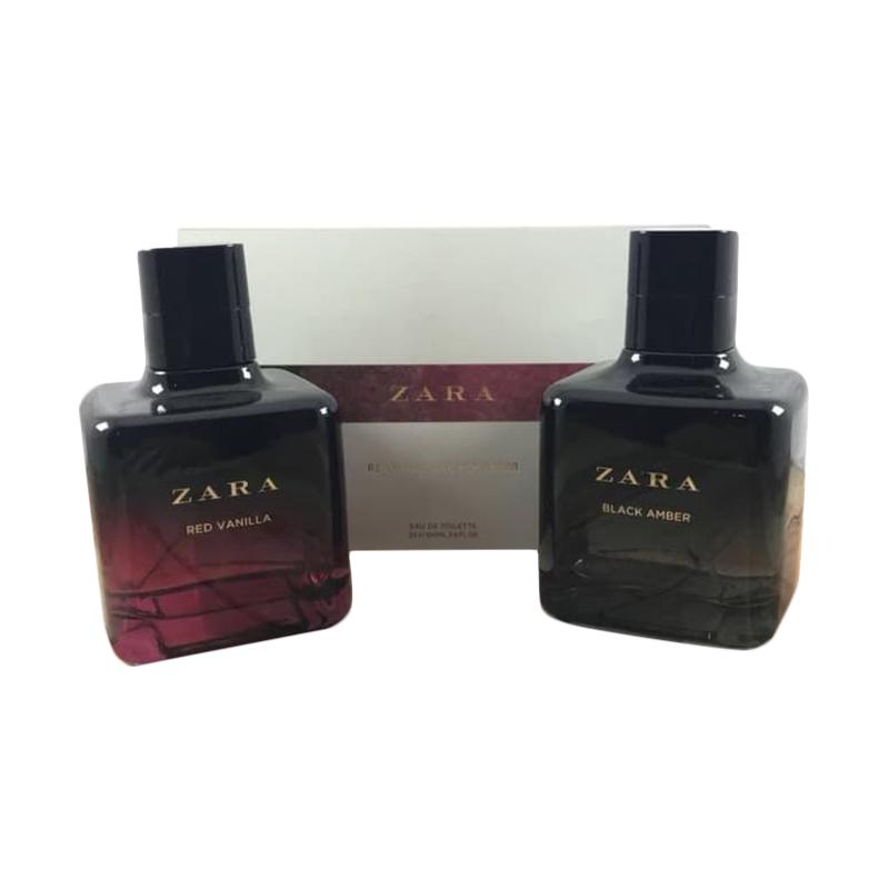Jual Zara Red Vanilla and Black Amber 