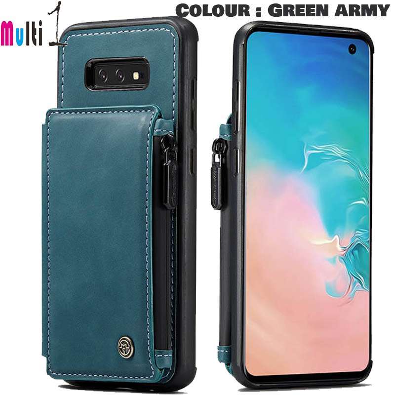 CASEME C20 Samsung Galaxy S10E Samsung s10e Case Wallet Multi slot