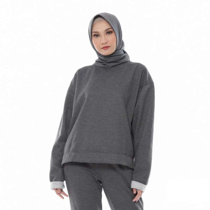 Sweater top dark grey