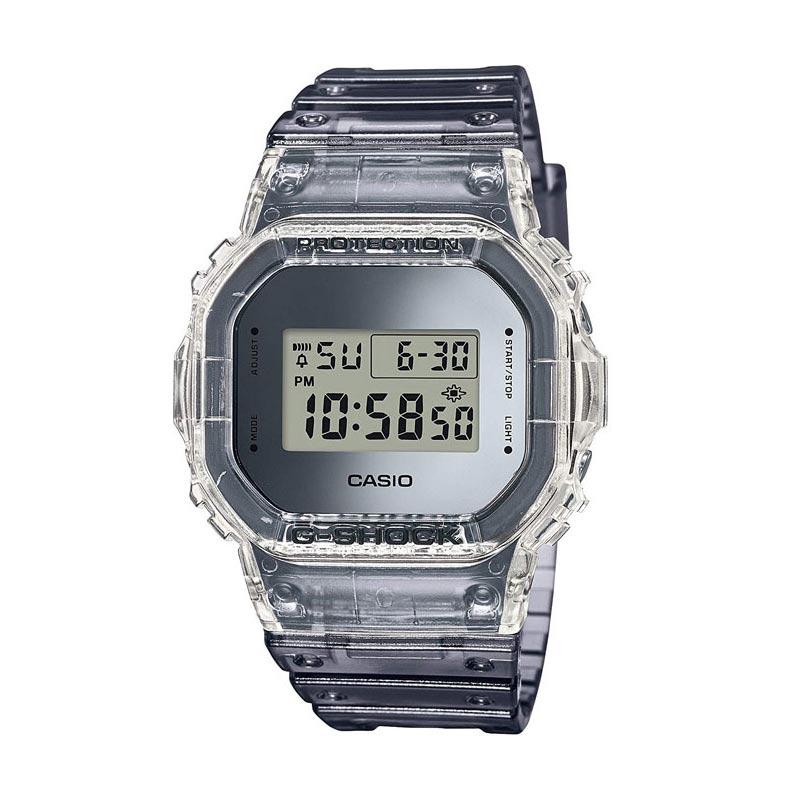 Casio G Shock Jam Tangan Pria Transparan Dw 5600sk 1dr Terbaru Agustus 2021 Harga Murah Kualitas Terjamin Blibli