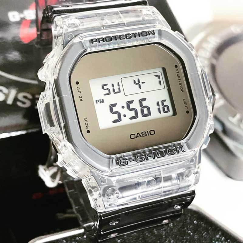 Jual Casio G Shock Jam Tangan Pria Transparan Dw 5600sk 1dr Online November 2020 Blibli
