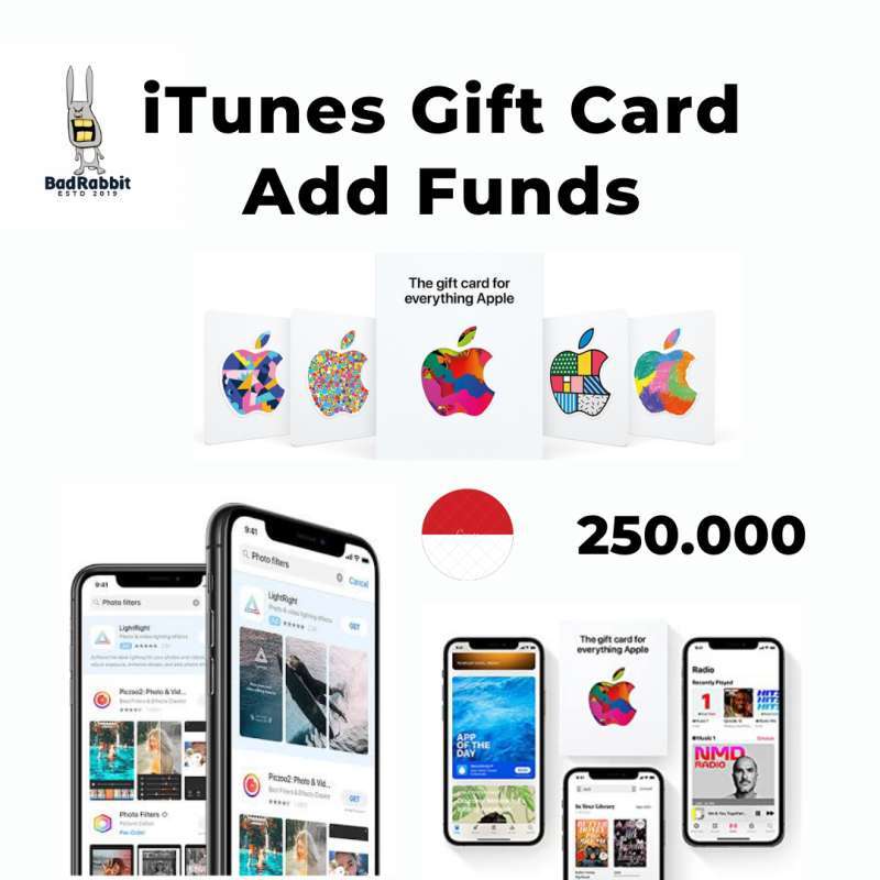 Promo Itunes Gift Card Add Funds IDR 250.000 di Seller ...