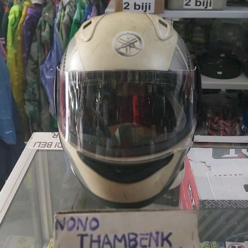 Jual VISOR FLAT CLEAR ALA ARAI LOBANG 
