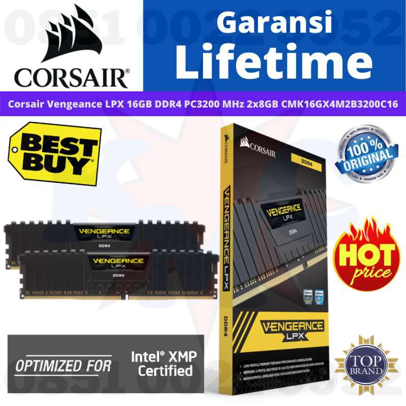 Corsair vengeance cheap 2x4