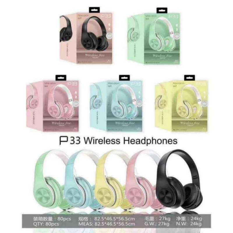 Headphone macaron p33 discount