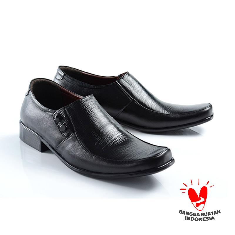 Jual Spatoo Shoes Mu 5 Sepatu Pria Pantofel Pria Hitam Online Oktober 2020 Blibli Com