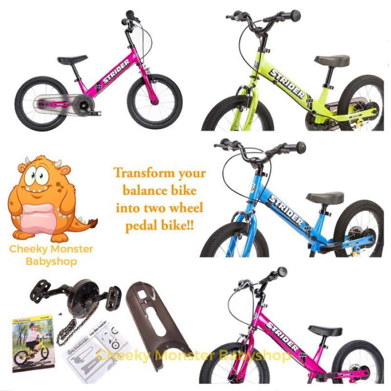 Balance bike yang 2025 bisa dipasang pedal