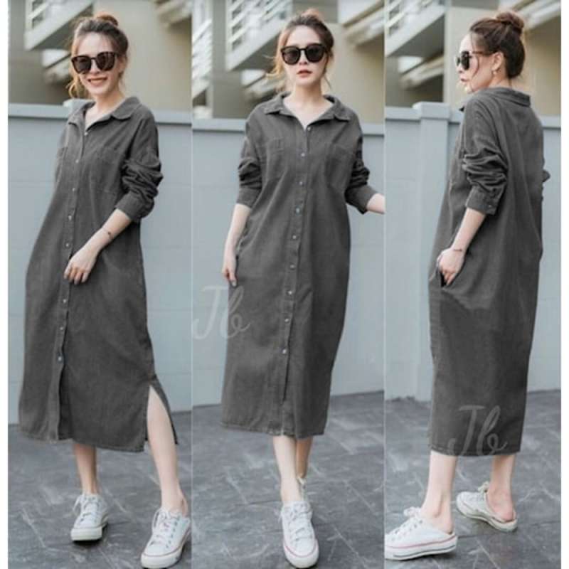 Dress midi cantik online