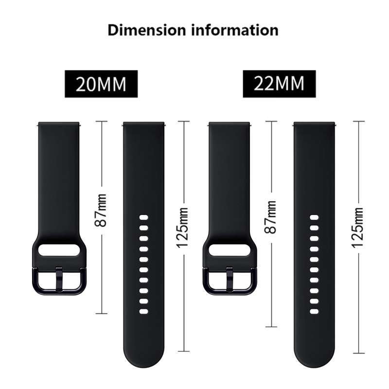 Galaxy watch active 2 40mm strap size sales