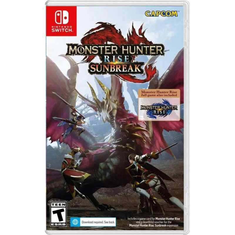 Nintendo Switch Monster Hunter Rise Sunbreak Set