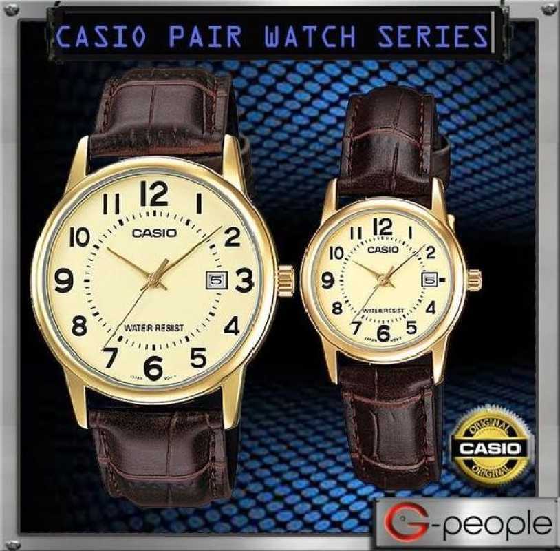 Jam casio couple original sales