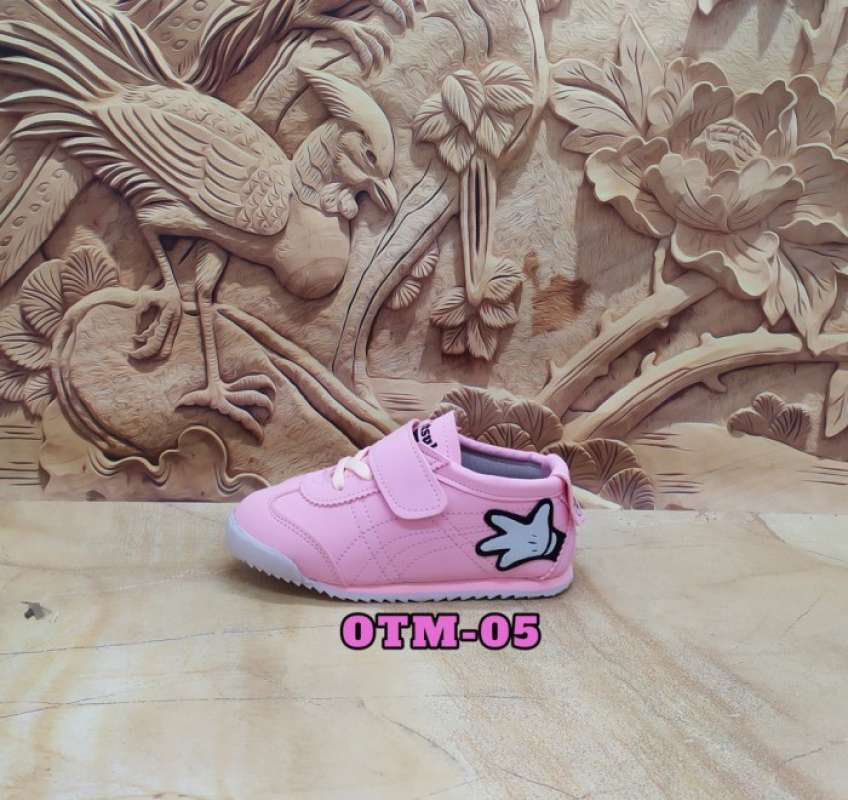 soft pink sneakers