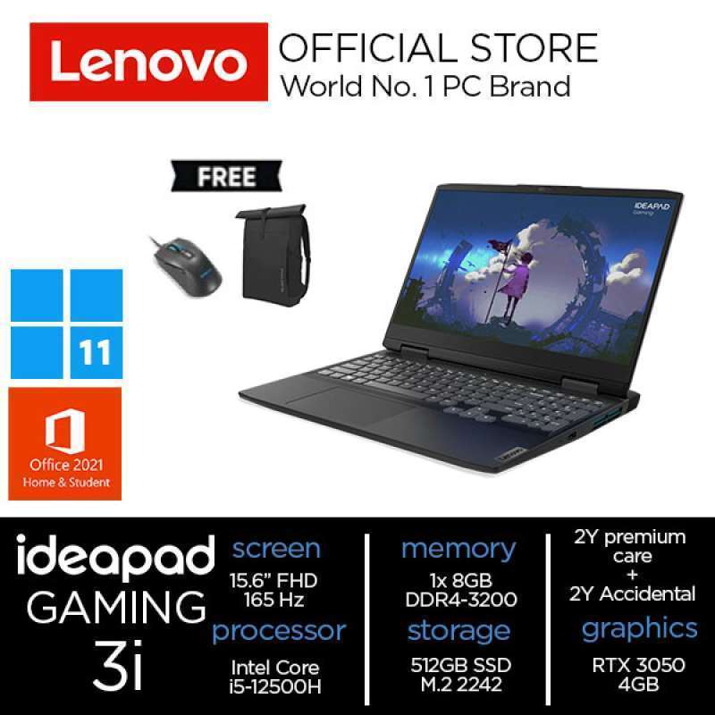 Jual Lenovo Ideapad Gaming 3i 15IAH7 