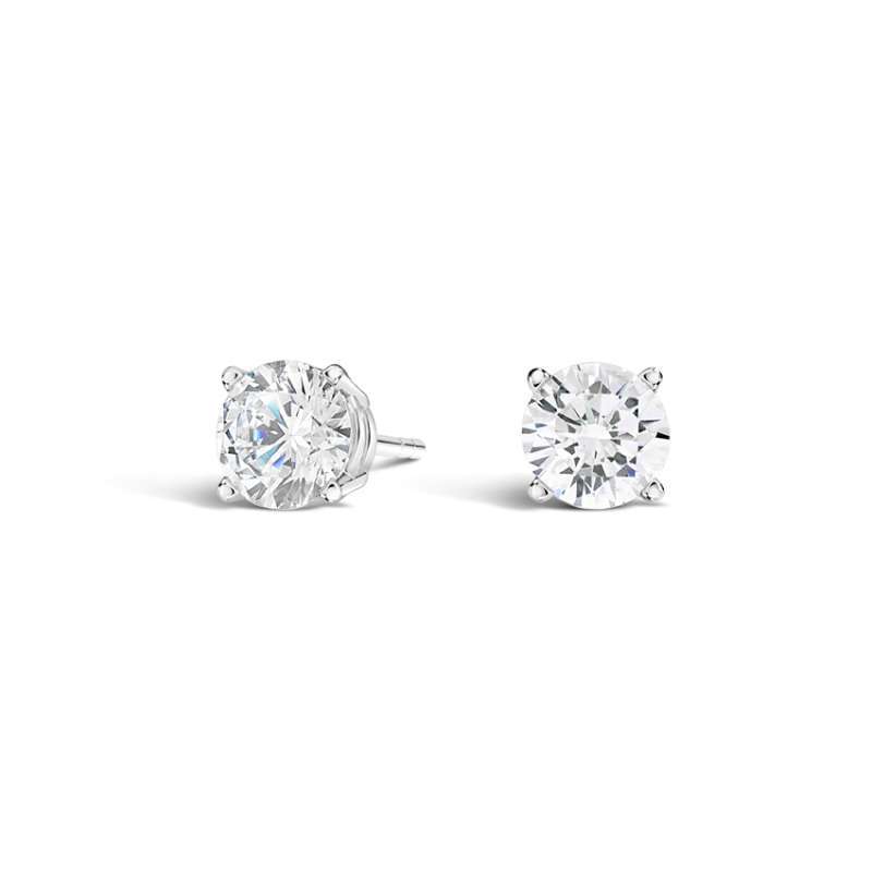 Flawless diamond earrings on sale