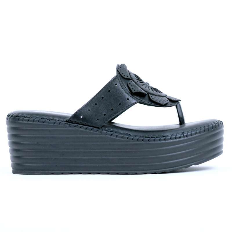 Promo Wedges Sandal AUSTIN Belgin 39 Black Diskon 68 di Seller