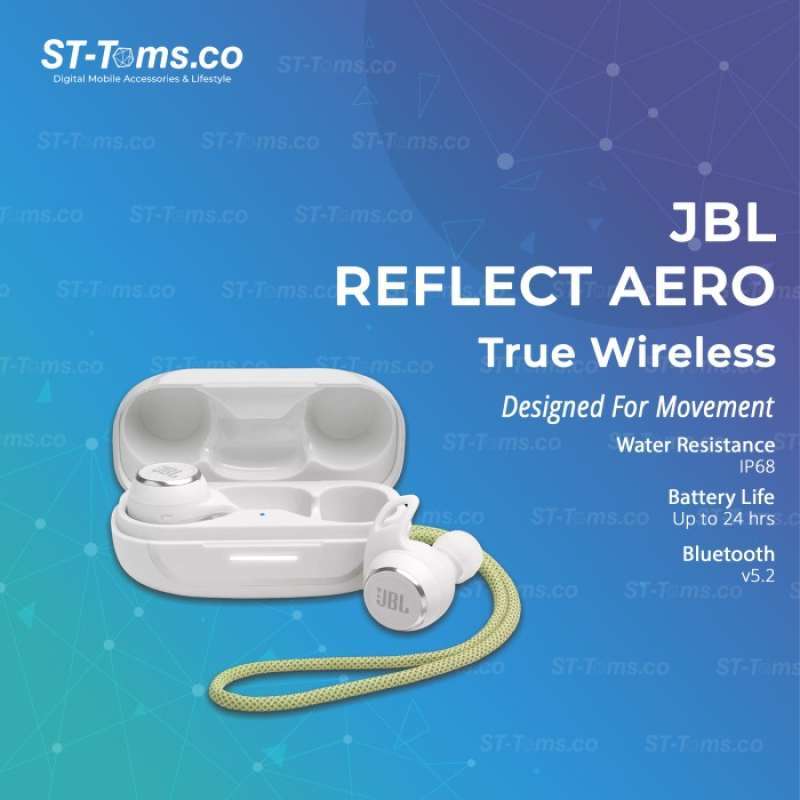 Jual JBL Reflect Ancol-2, Jakarta | Noise-Canceling Headphones Utara Aero Seller ST-Toms - TWS True Kota Blibli Wireless In-Ear di