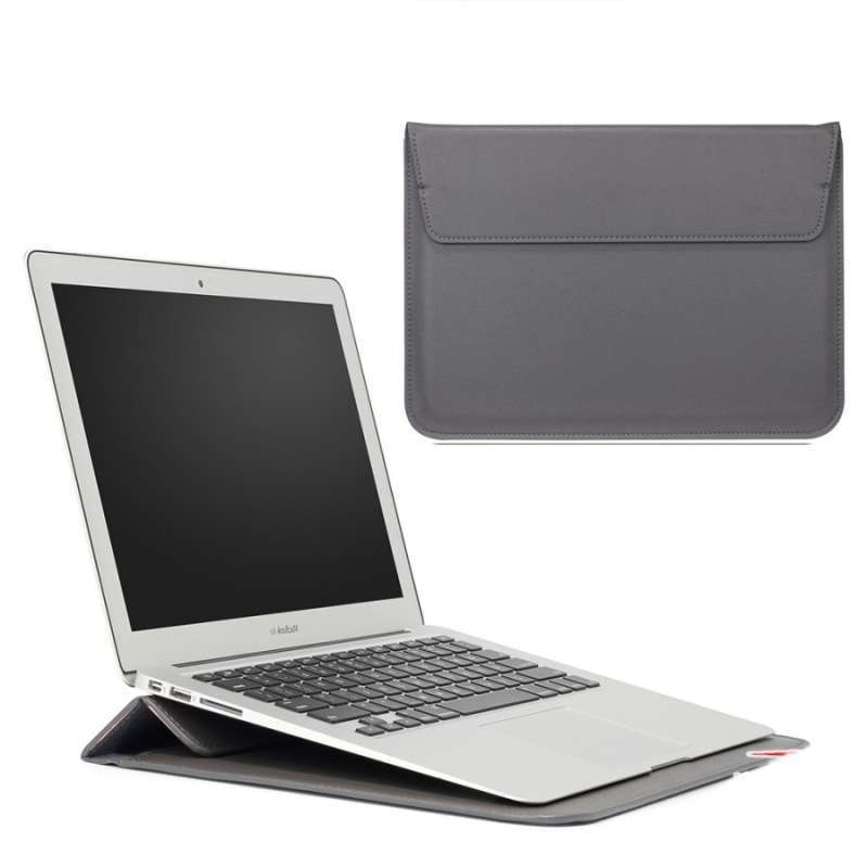 Sleeve with Stand Tas Laptop Sarung Case Macbook Pro Air 11 13 15 inch