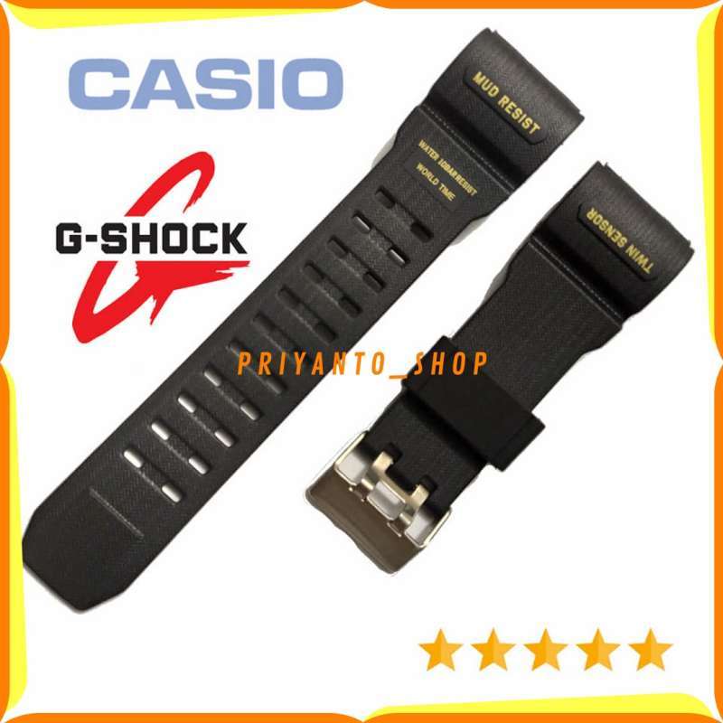 Tali jam g shock mudman hot sale