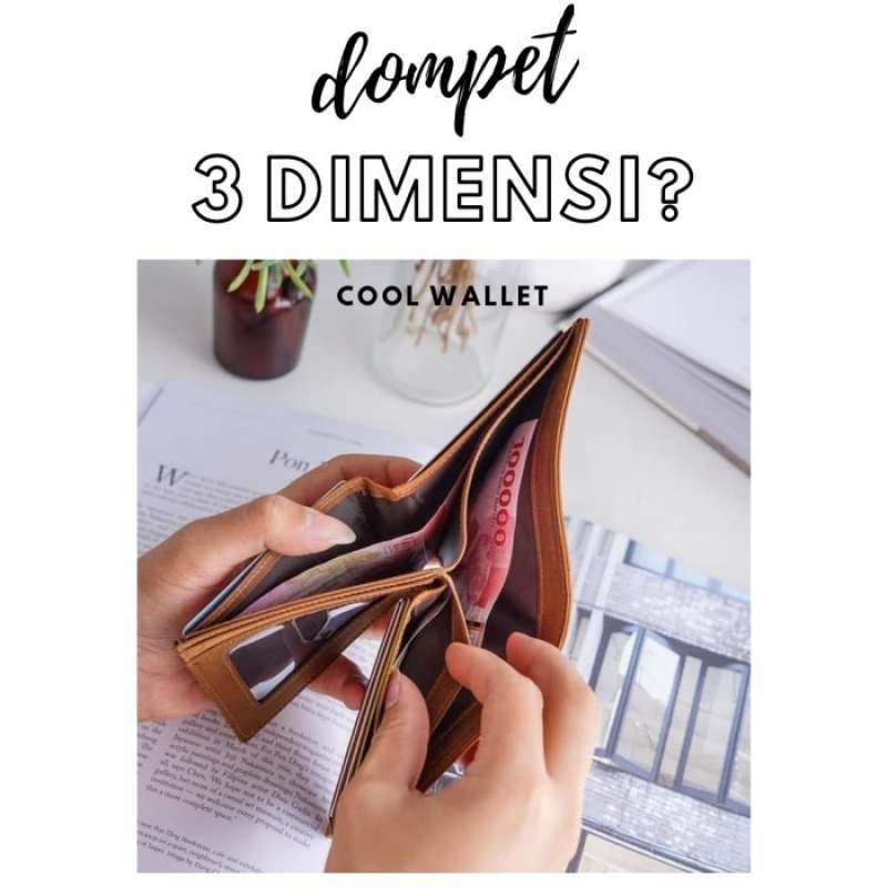 Promo DOMPET 3 DIMENSI KULIT ASLI PRIA (FULL GRAIN CRAZY ...