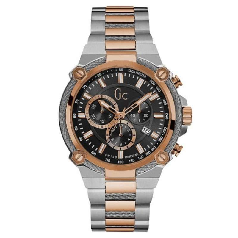 JAM GUESS GC ORIGINAL GC JAM GUESS Y24002G2 JAM TANGAN GUESS 24002 GUESS JAM TANGAN PRIA JAM PRIA LA ST DIAMTR 4 5 CM. WATER RESIST 50 Meter