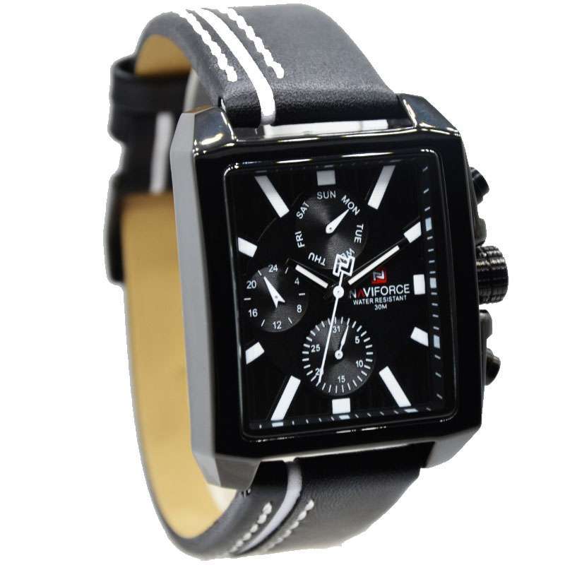 Promo Jam Tangan Naviforce 9111 M5 Jam Naviforce Original 9111 La Kulit Hitam Jam Tangan Navyforce 9111 Jam Tangan Pria Murah Jam Pria La Kl Diskon 36 Di Seller Jamdunia Official