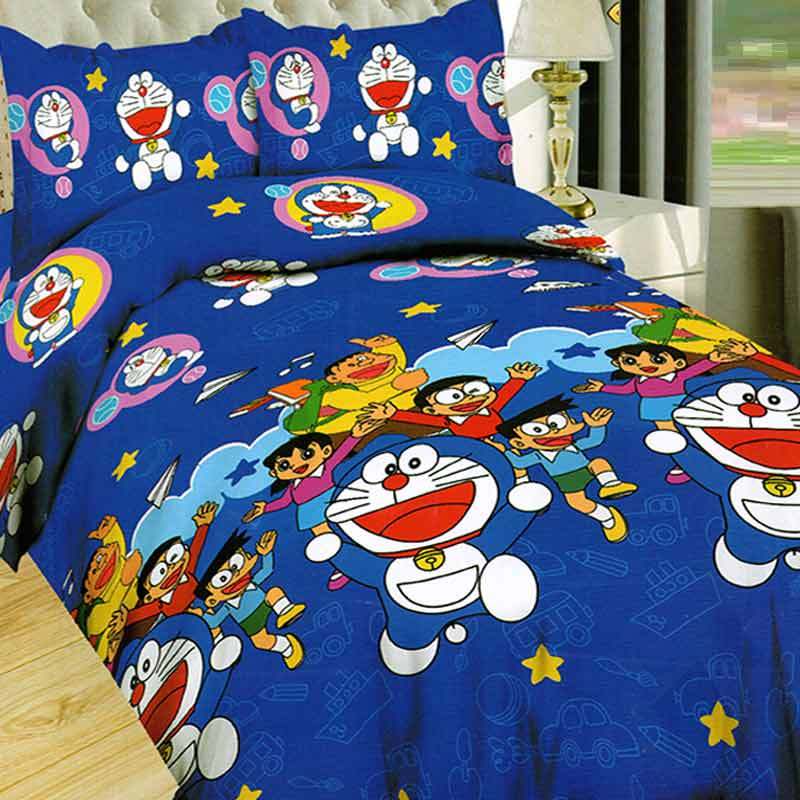 Jual Bonita Motif Doraemon Lovely Set Sprei Single Murah Mei 2021 Blibli