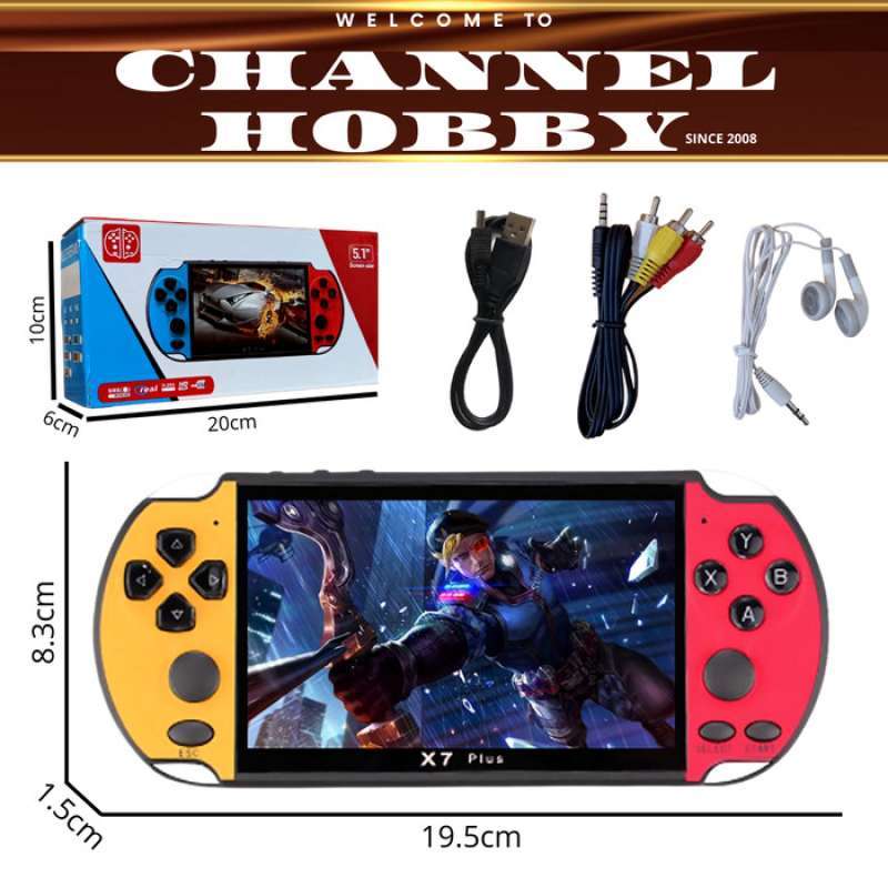 Jual Video Games Psp X7 Plus 5 5 Inch 501 Games In 1 Game Boy
