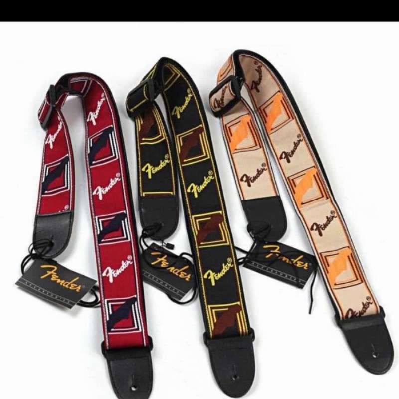 Promo Nobrand Starp Gitar Fender Akustik Guitar Strap Diskon Bulan
