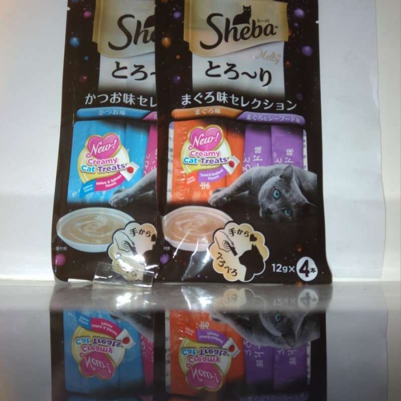 Promo no Brand Sheba Liquid Snack Kucing Cat Food 2 Varian. Diskon 50 Di Seller A2 Pet Shop Tugu Utara Kota Jakarta Utara Blibli