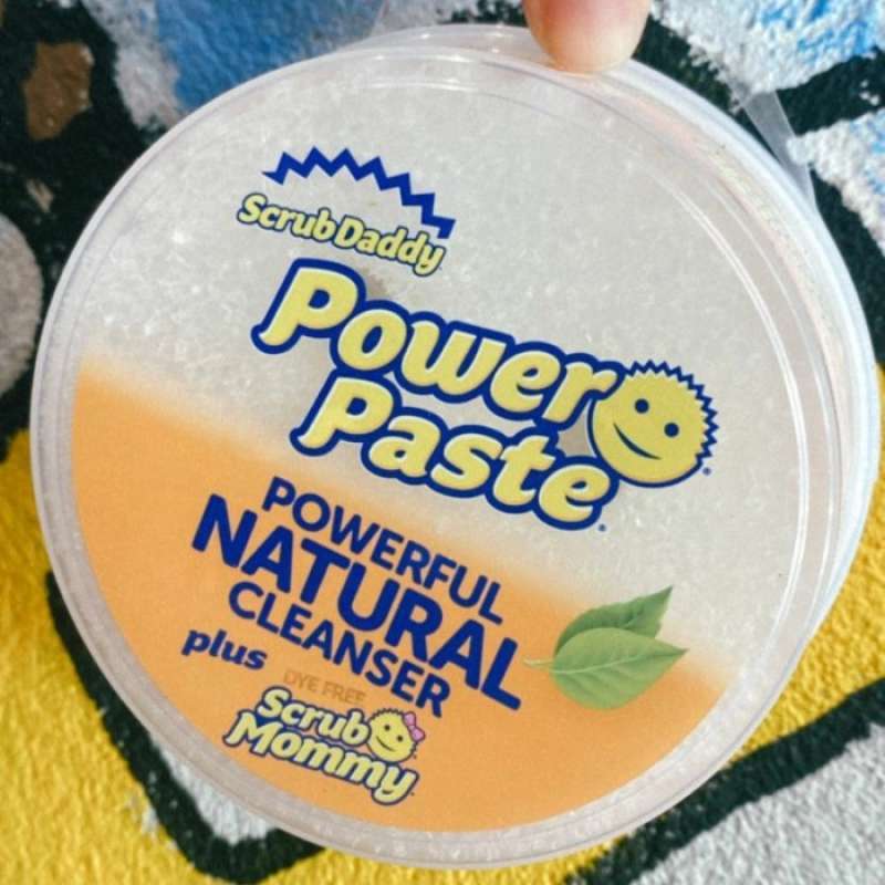 Scrub Daddy Power Paste with Scrub Mommy Powerful Natural Cleanser