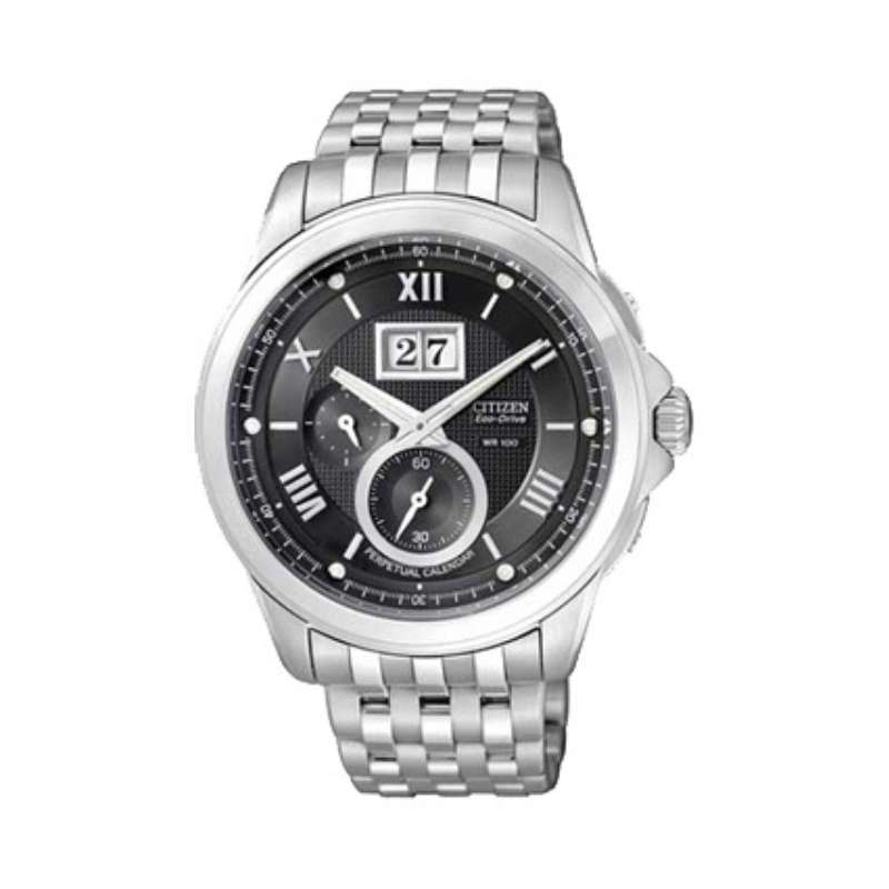 Jam Tangan CITIZEN Eco Drive BT0001 63E Silver Black