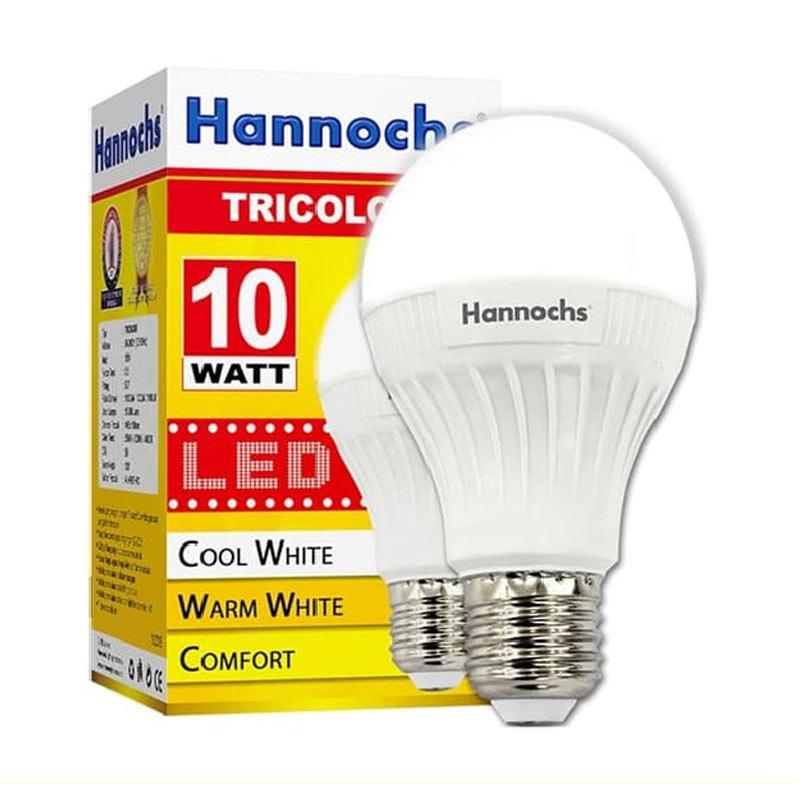 Jual Hannochs H9 Tricolour Led Bohlam Lampu 10 W Online Agustus 2020 Blibli Com