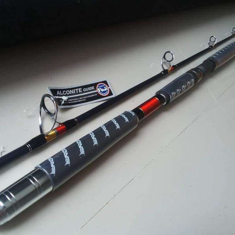 Popping Pioneer Rods Black Hole USA Giant Flex 75 Popping Rod, Black Hole  USA, Giant Flex