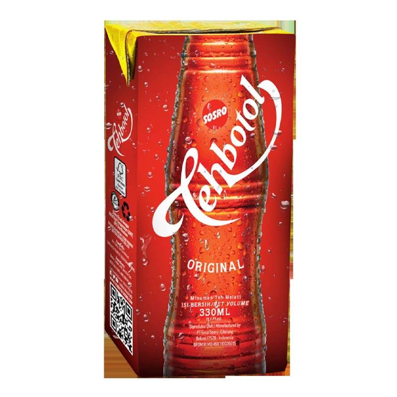 Jual Sosro Teh Botol Kotak Original 330 Ml 24 Pcs Online September 2020 Blibli Com