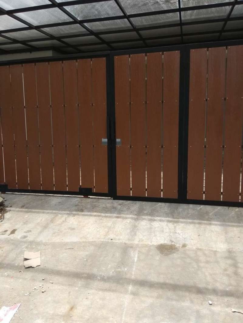 pagar beton rumah minimalis