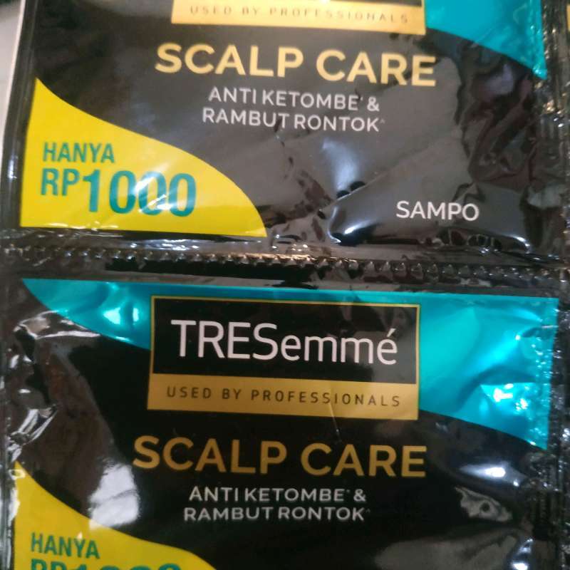 Jual TRESemme Scalp Care Shampoo 12 Sachet 20 mL di Seller Toko