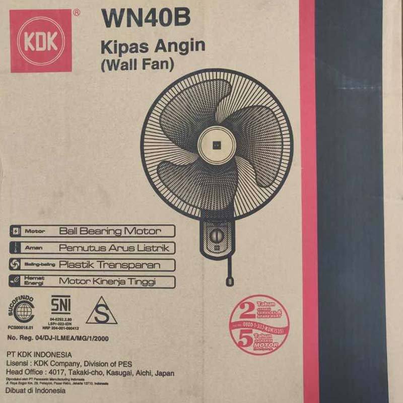 Jual Kdk Wn40b Wn 40b Wall Fan Kipas Angin Dinding 16 Inch