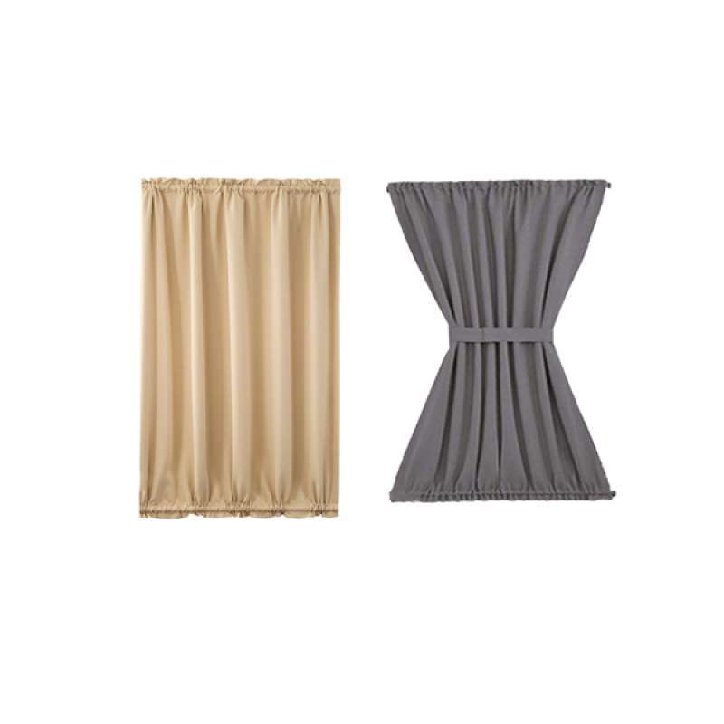 oem 2 color sidelight privacy window curtain panel for french door patio 137 x 102 cm