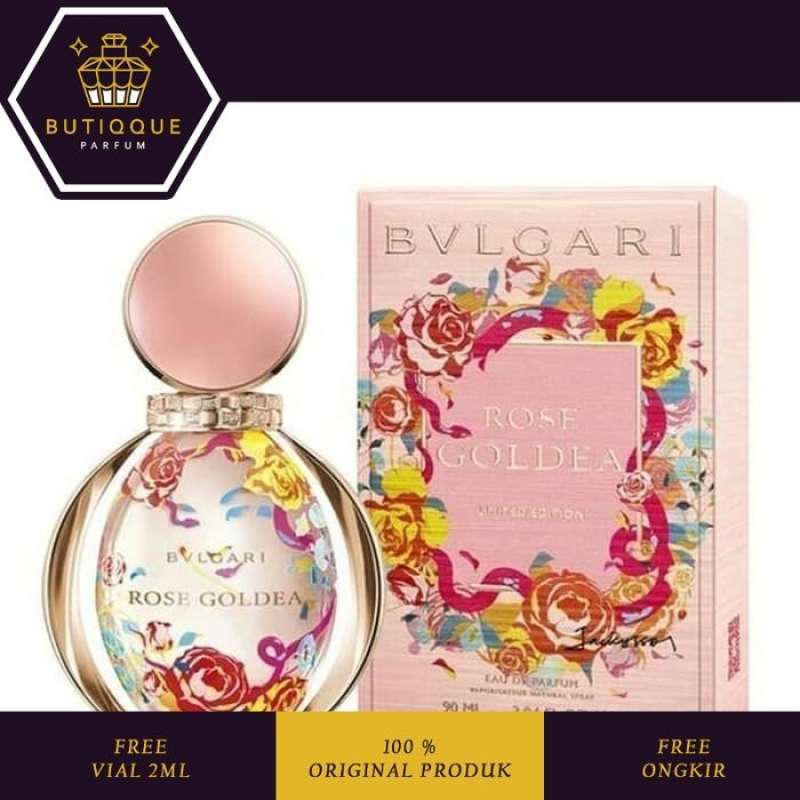 Promo Parfum BVLGARI Rose Goldea Limited Edition EDP 90ml Original