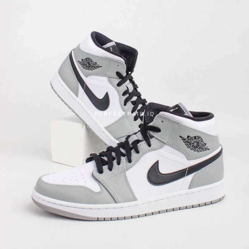 Low Smoke Nike Jordan Smoke Grey Damen Air Jordan Mid Light Smoke