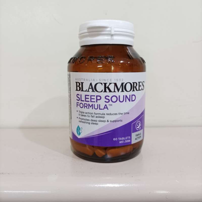 Promo Blackmores Sleep Sound Formula 60 Tablets Diskon 23% di Seller  Pegazuz Store - Grogol, Kota Jakarta Barat | Blibli
