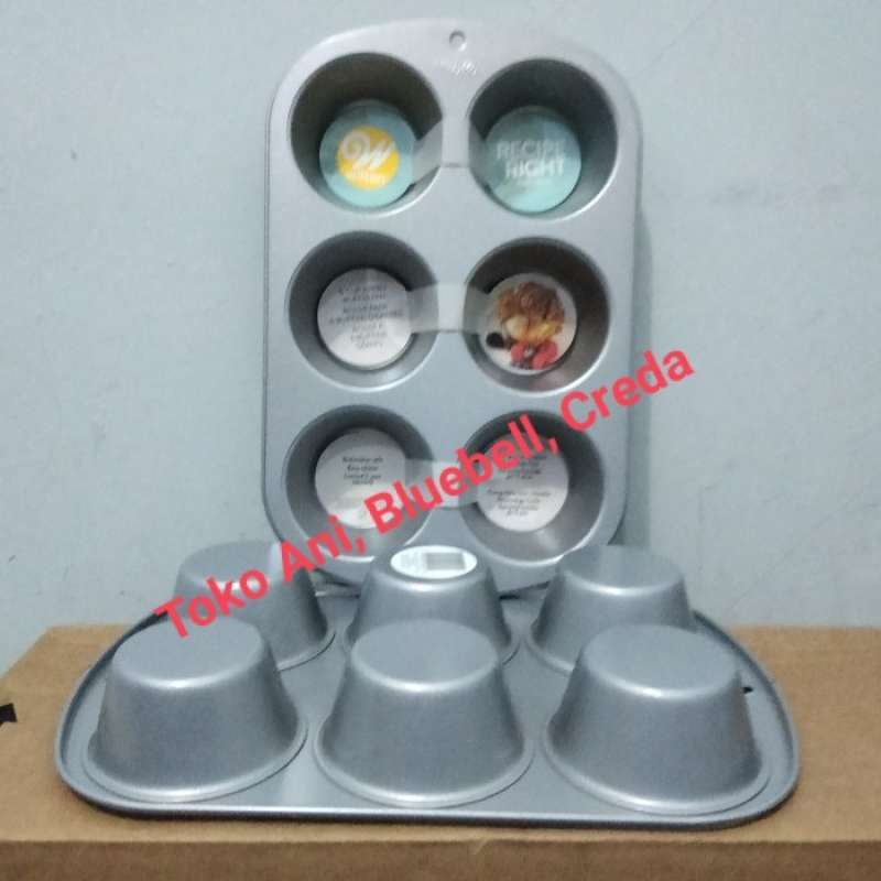 Promo Wilton Jumbo Muffin Pan Cup Recipe Right Multicolor Diskon 23% di  Seller Pawonan Store Duri Kepa, Kota Jakarta Barat Blibli