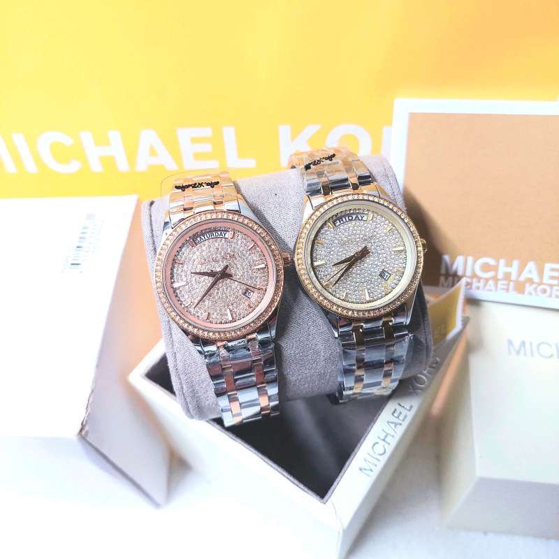 Jual Jam Tangan Wanita Michael Kors MK6481 MK6482 Original Free