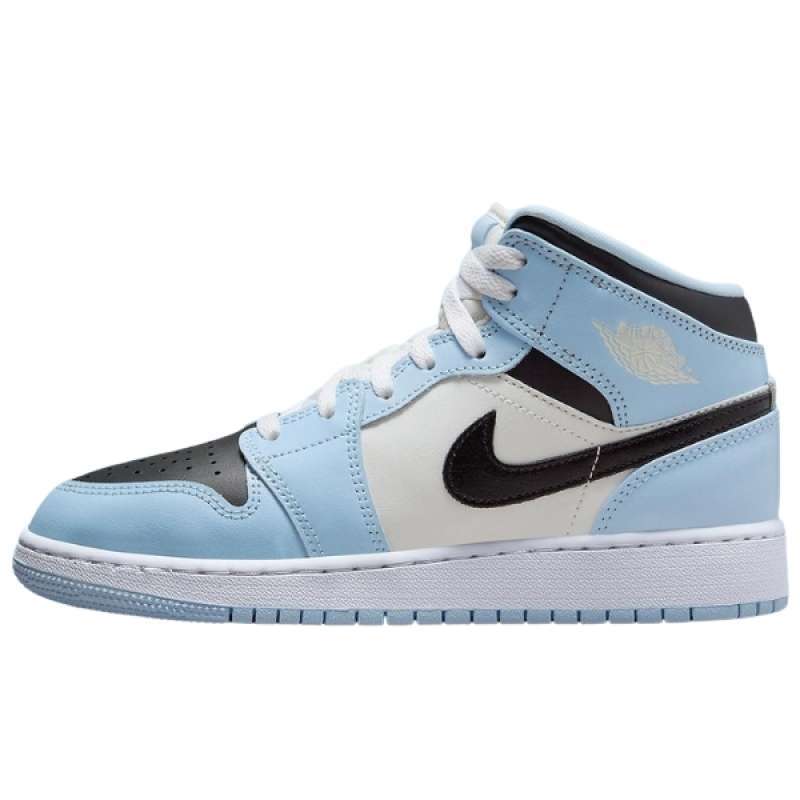 Light blue air jordan 1 mid