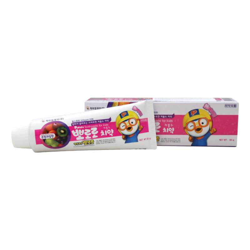 Jual Pororo Kids Toothpaste Mixed Fruit Flavor Pasta Gigi Anak 90gr Korea Online Desember 2020 Blibli