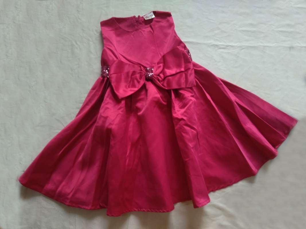 Jual Dress Pesta Anak Perempuan Party Big Tie Bow Import Zh Jsp064 Online Desember 2020 Blibli