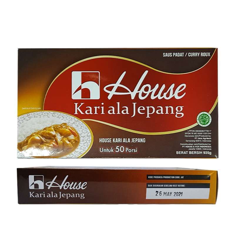 Jual House Curry Sauce Jepang Bumbu Kari Lokal Ala Jepang 1kg Halal Mui Online Februari 2021 Blibli