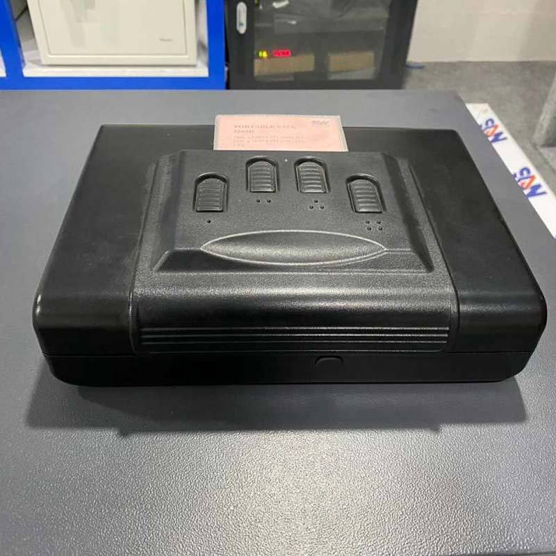Jual San Hand Gun Box Pistol Case Gun Safe San Portable Safe Cash Box Online November 2020 Blibli Com